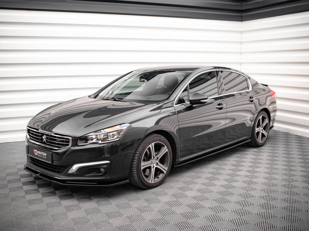Peugeot 508 GT MK1 Facelift (2014-2018) Maxton Design ABS Side Skirts & Diffuser Set