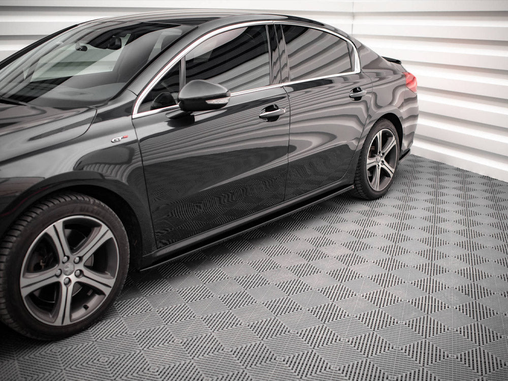 Peugeot 508 GT MK1 Facelift (2014-2018) Maxton Design ABS Side Skirts & Diffuser Set