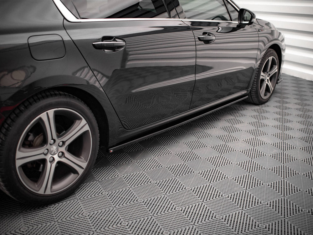 Peugeot 508 GT MK1 Facelift (2014-2018) Maxton Design ABS Side Skirts & Diffuser Set