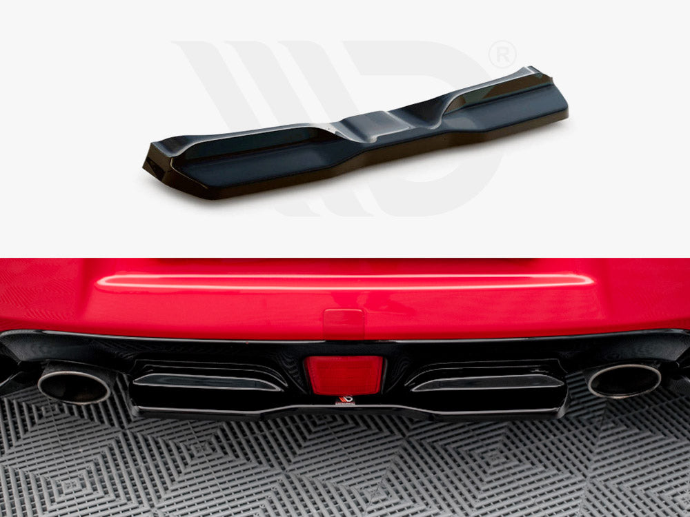 Nissan 370Z Z34 Facelift (2012-2020) Central Rear Splitter V.2 ABS