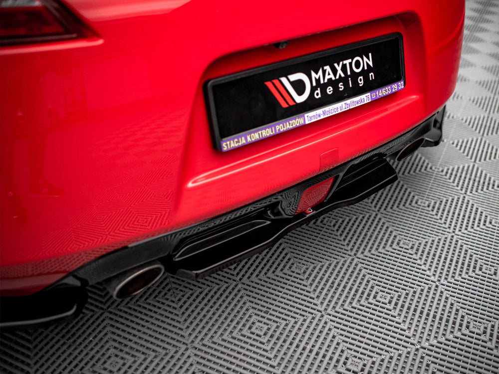 Nissan 370Z Z34 Facelift (2012-2020) Central Rear Splitter V.2 ABS
