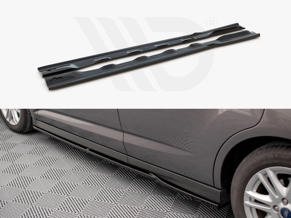 Ford C-MAX MK2 (2010-2014) Maxton Design ABS Side Skirts & Diffusers MD-CMX2-SK