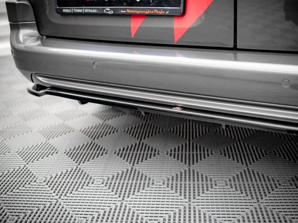 Peugeot Partner MK3 (2018+) Maxton Design Central Rear Splitter