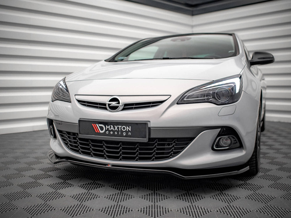 Opel Astra GTC OPC-Line J (2011-2018) Maxton Design Front Splitter V.2