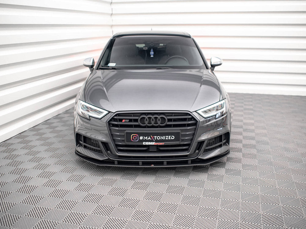 Audi S3 8V Facelift front splitter - Maxton Design Street PRO