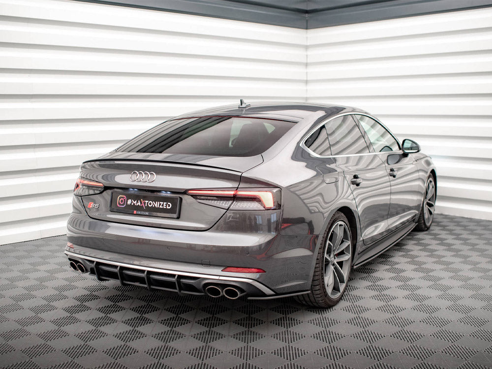 Audi S5 F5 Coupe Sportback rear diffuser - Maxton Street PRO ABS