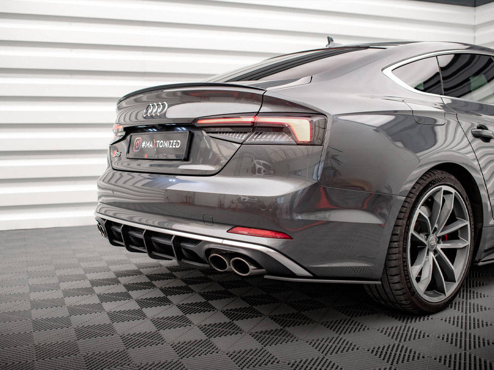 Audi S5 F5 Coupe Sportback rear diffuser - Maxton Street PRO ABS