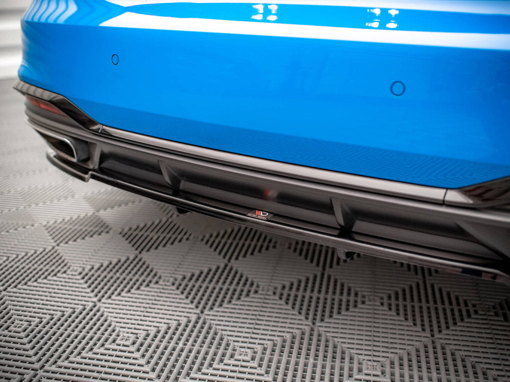 Audi A5 S-Line F5 Facelift (2019+) Central Rear Splitter