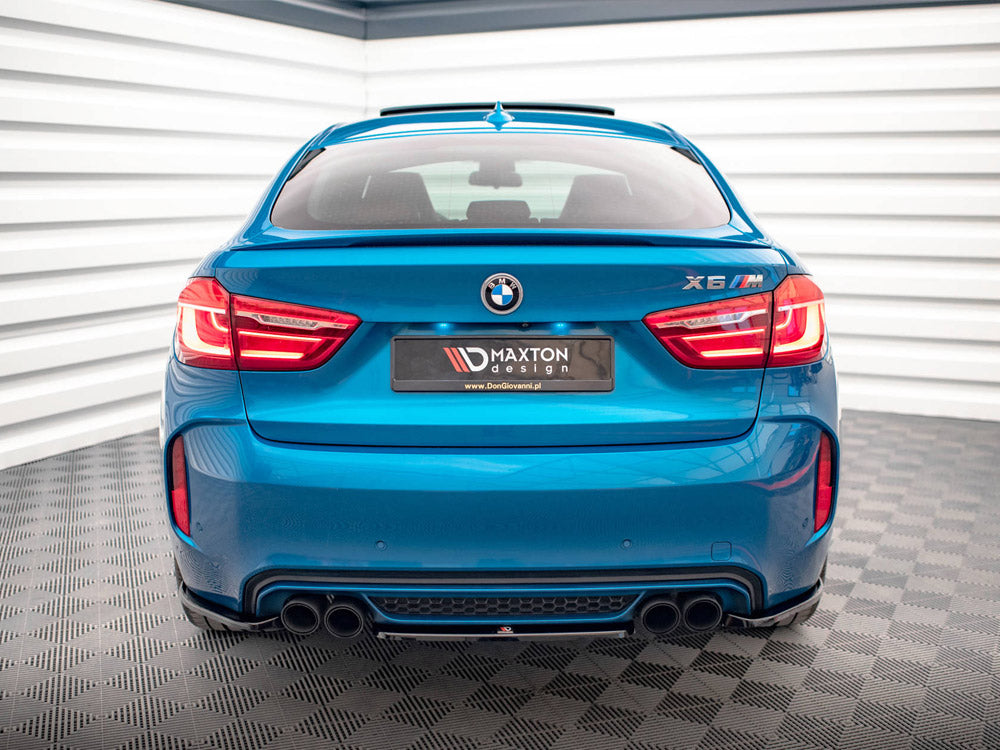 BMW X6 M F86 (2014-2018) Central Rear Splitter by Maxton Design