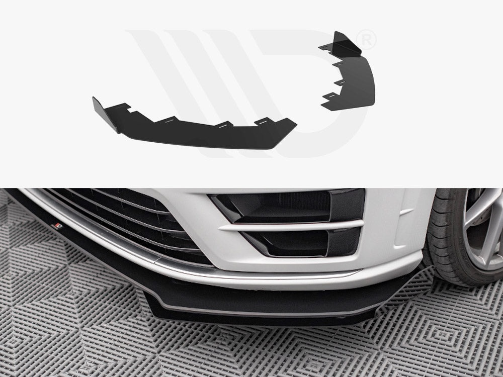 VW Golf R Mk7 2013-2016 front flaps - Maxton Design