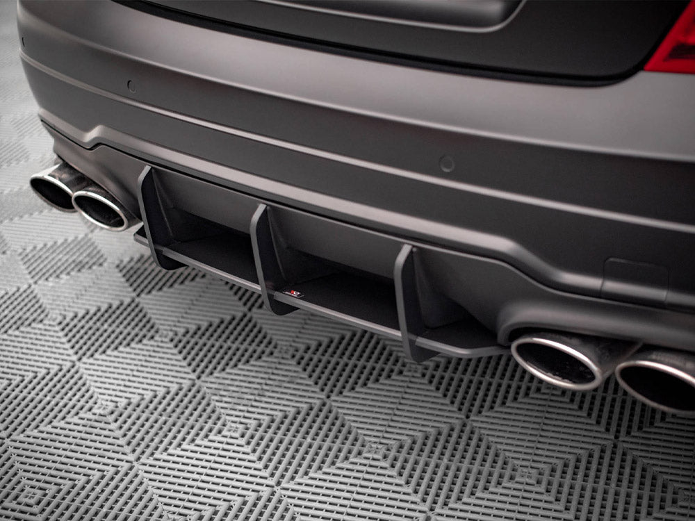 C204 Mercedes C Coupe AMG-Line rear diffuser - Maxton Design Street Pro