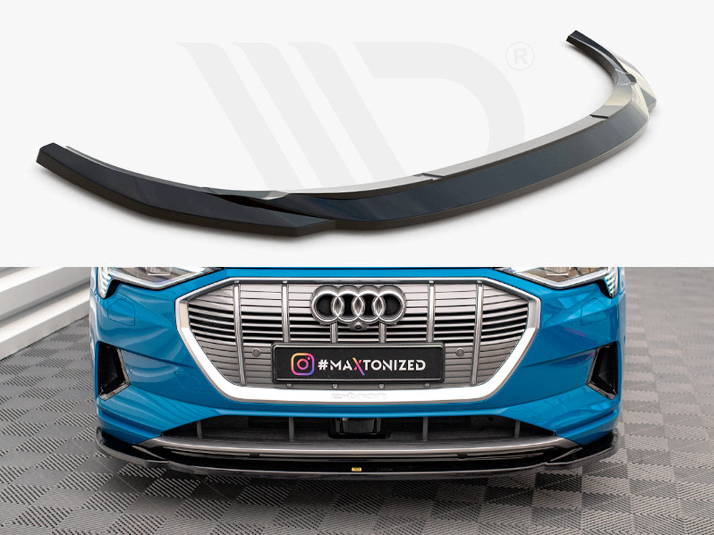 Audi e-Tron (2018-2022) Maxton Design Front Splitter V.1