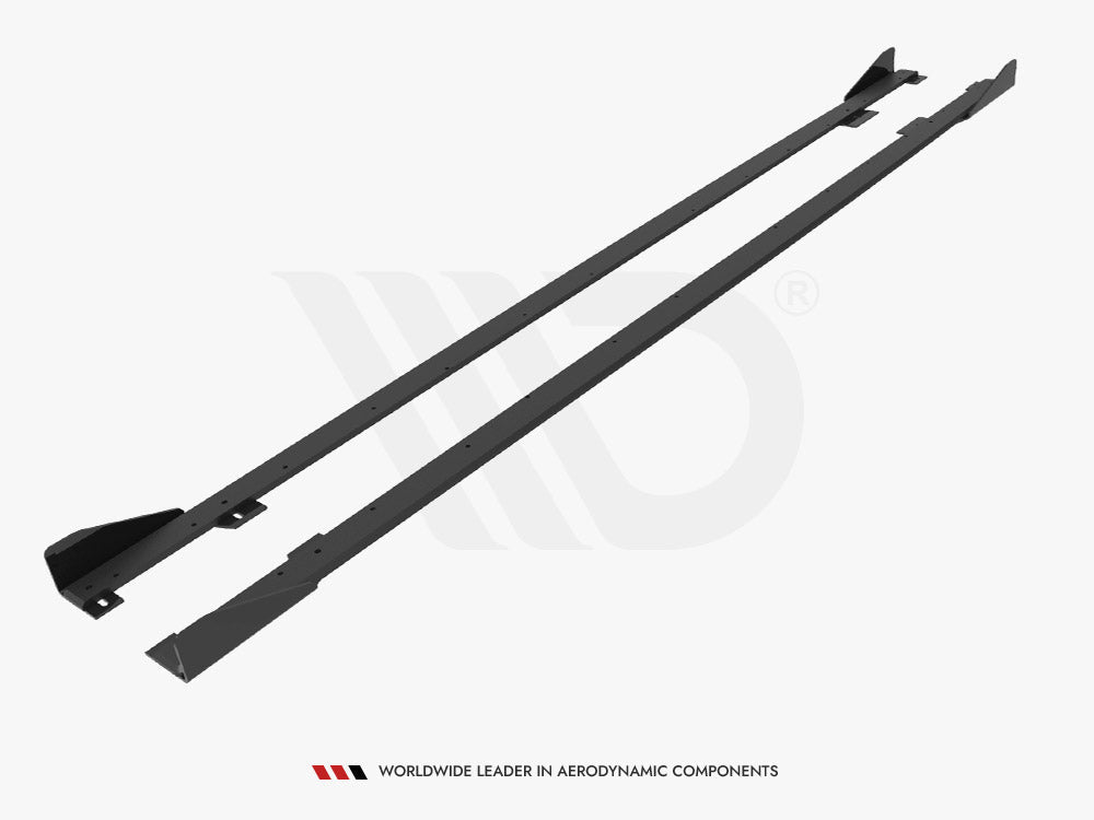 BMW 2 Coupe G42 Side Skirts Diffusers Flaps Maxton STREET PRO Set