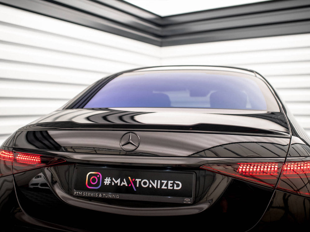 Mercedes S-Class W223 AMG-Line spoiler cap 3D extension kit
