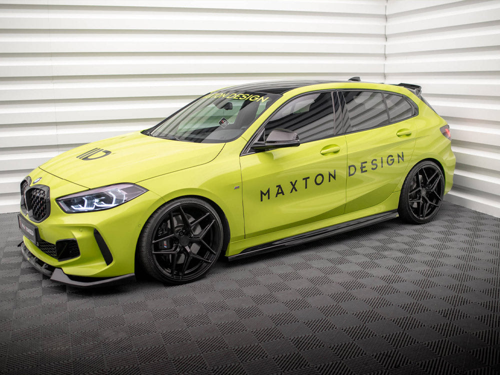 BMW 1 F40 M-Sport & M135i Side Skirts Diffusers V.4 - Maxton Design