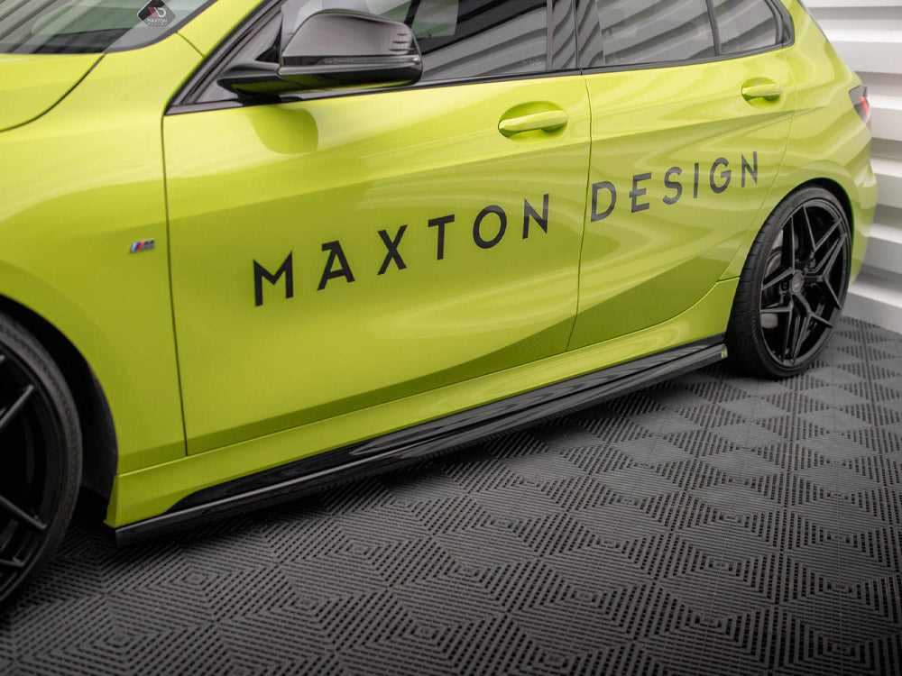 BMW 1 F40 M-Sport & M135i Side Skirts Diffusers V.4 - Maxton Design