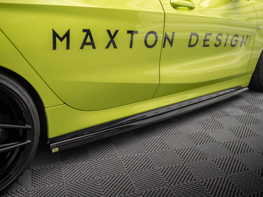 BMW 1 F40 M-Sport & M135i Side Skirts Diffusers V.4 - Maxton Design