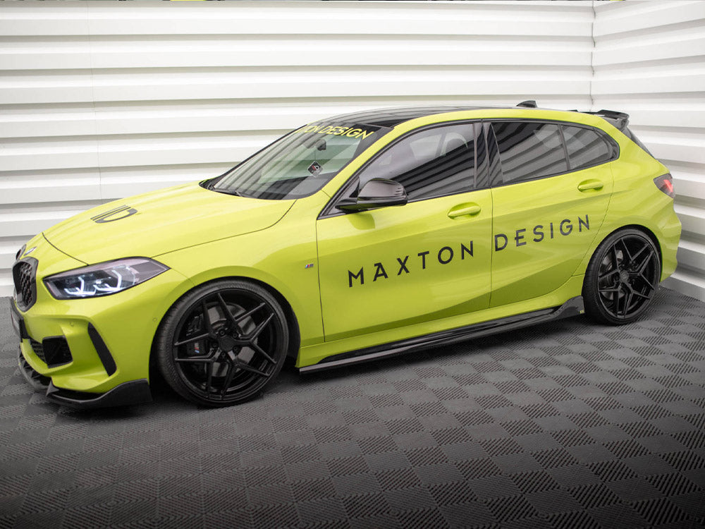 BMW 1 F40 M-Sport & M135i Side Skirts Diffusers V.5, Maxton Design ABS Kit