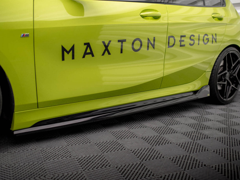 BMW 1 F40 M-Sport & M135i Side Skirts Diffusers V.5, Maxton Design ABS Kit