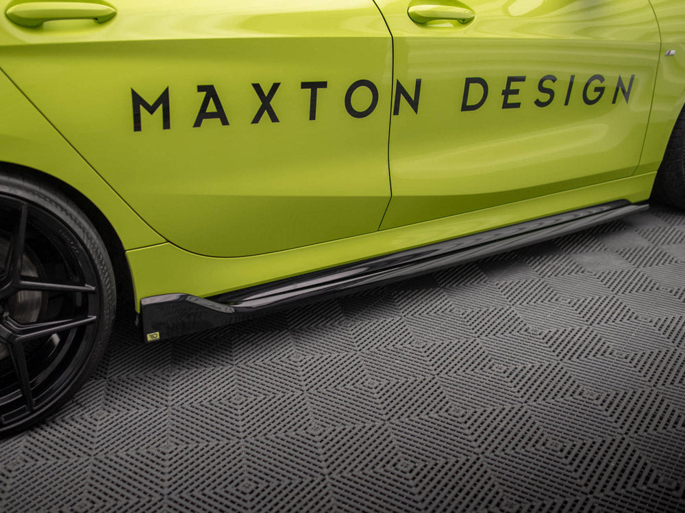BMW 1 F40 M-Sport & M135i Side Skirts Diffusers V.5, Maxton Design ABS Kit