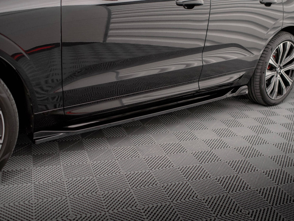 Volvo XC60 R-Design Mk2 Facelift (2021+) Maxton Design ABS Side Skirts & Diffusers