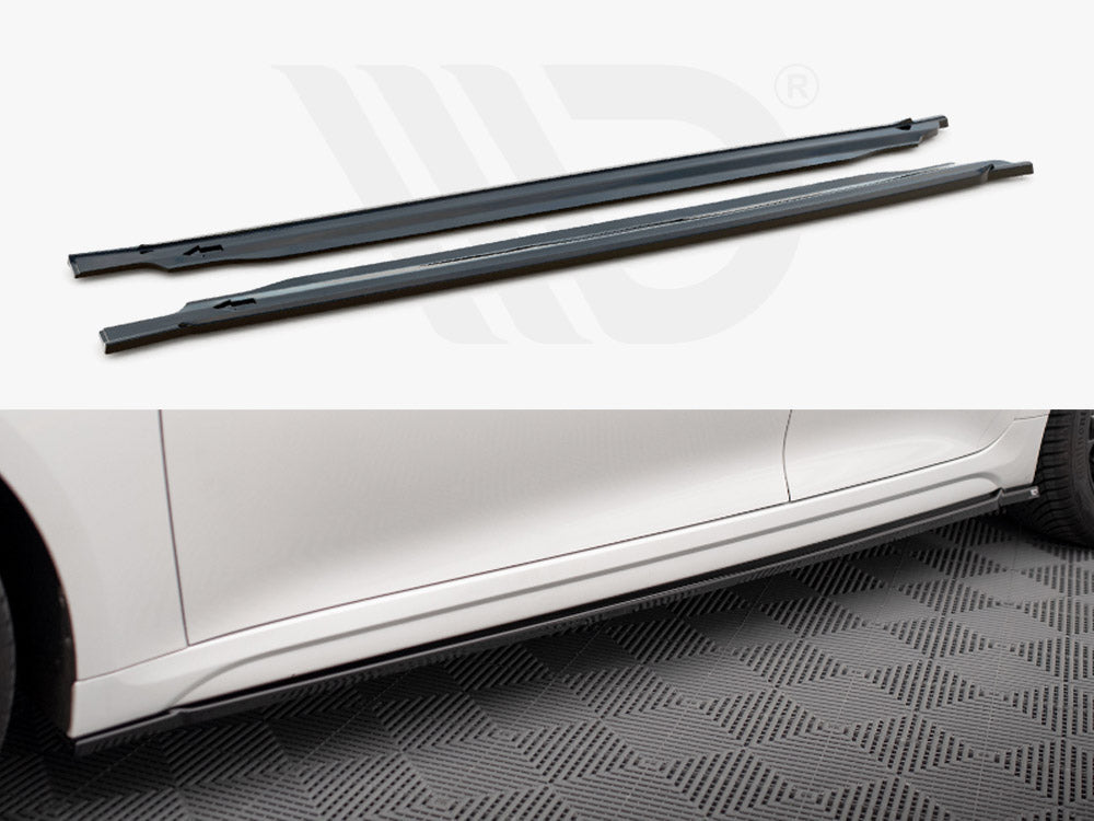Kia Optima Mk4 Facelift (2018-2020) Maxton Design ABS Side Skirts Diffusers