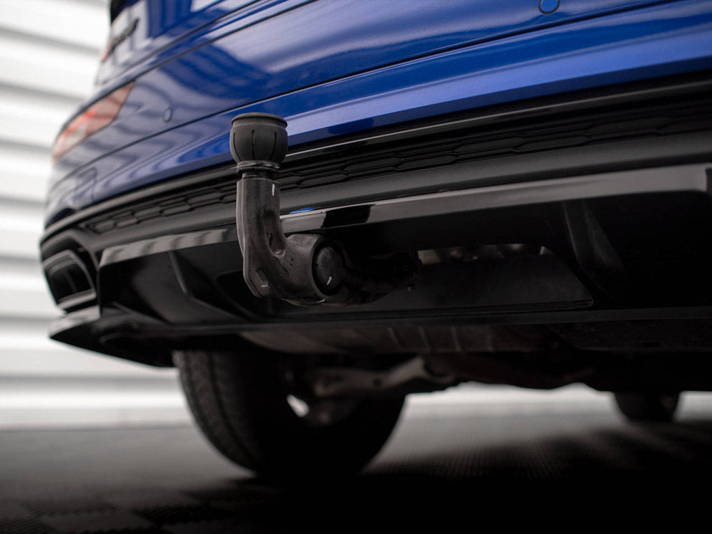 Audi Q5 S-Line Mk2 Facelift (2020+) Central Rear Splitter ABS Diffuser