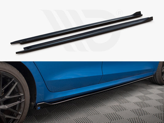 Skoda Octavia Mk4 (2019-2024) Maxton Design Side Skirts Splitters V1
