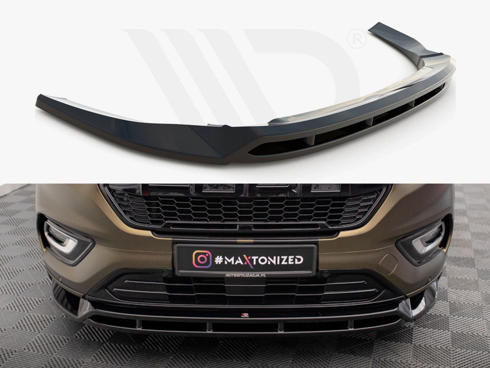 Ford Tourneo Custom Mk1 Facelift 2018-2023 Front Splitter, Maxton Design MD-TCC-FS