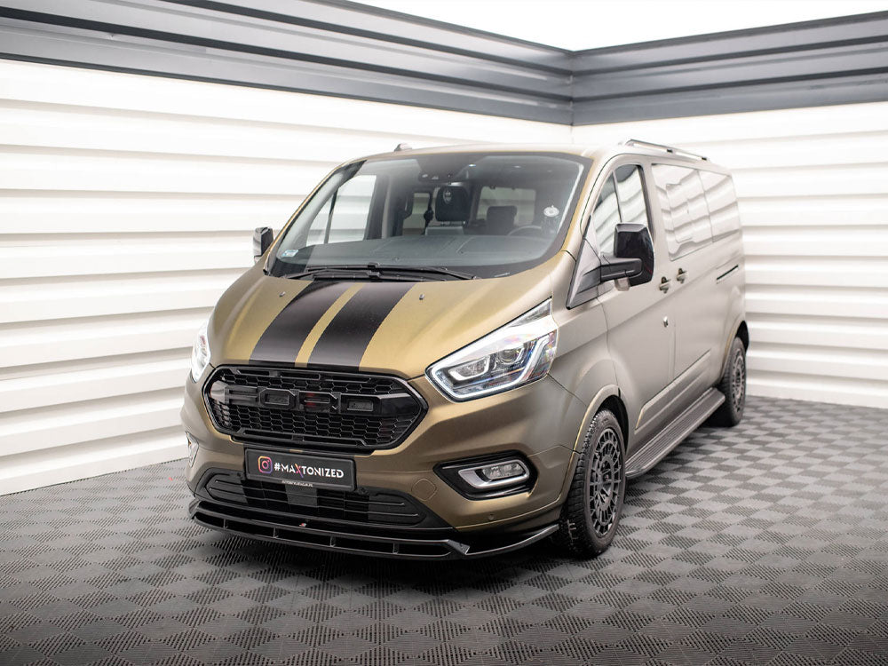 Ford Tourneo Custom Mk1 Facelift 2018-2023 Front Splitter, Maxton Design MD-TCC-FS