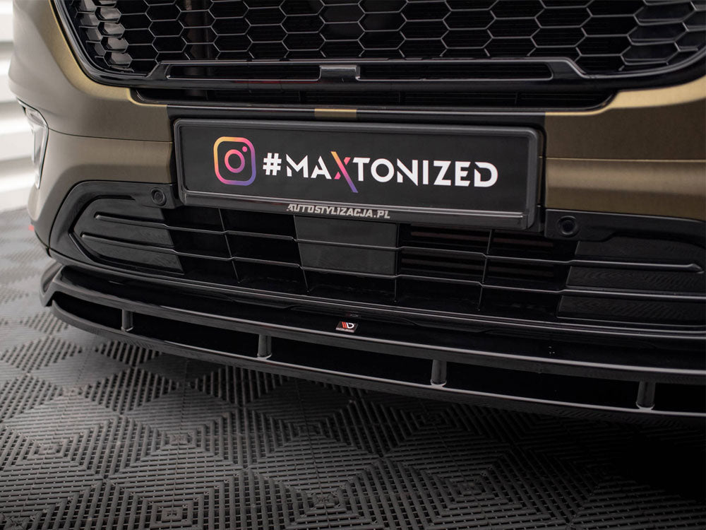 Ford Tourneo Custom Mk1 Facelift 2018-2023 Front Splitter, Maxton Design MD-TCC-FS