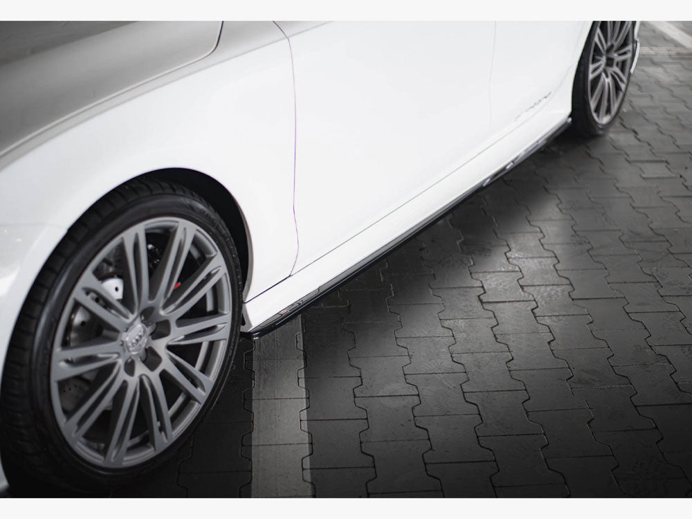 Audi RS7 C7 (2013-2018) Maxton Design Side Skirts Diffusers V.2