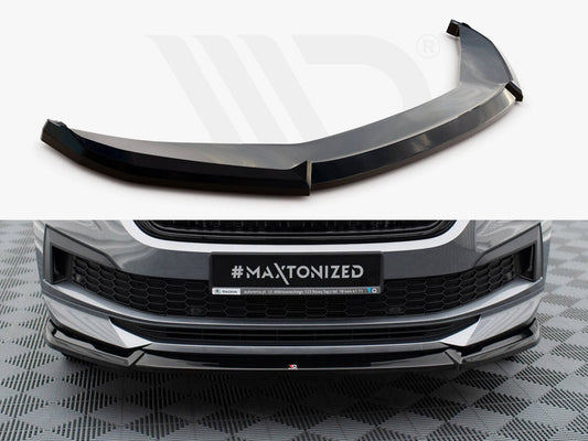 Skoda Kodiaq Sportline Mk1 Facelift (2021-2023) Maxton Design Front Splitter V.1