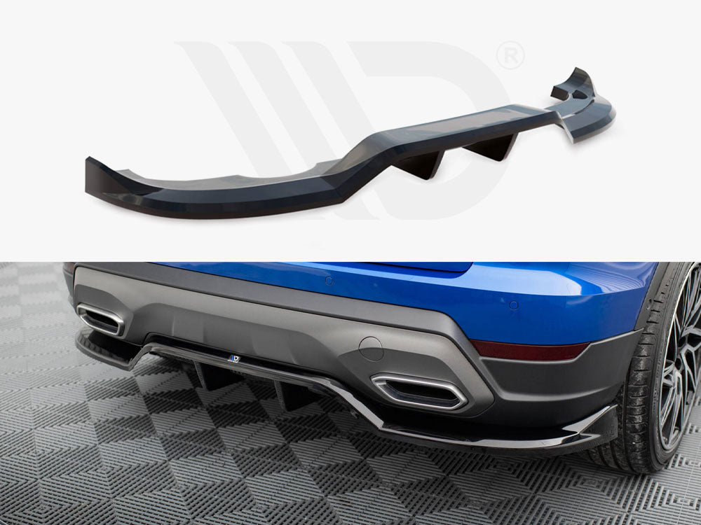 SEAT Arona FR Mk1 Facelift 2021+ Rear Splitter, Maxton Design ABS Gloss Black