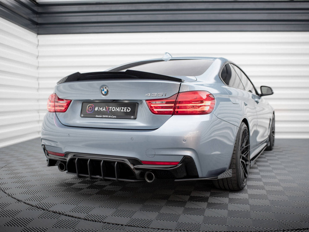 BMW F32 435 Coupe M-Pack Rear Diffuser - Maxton Street PRO V.1