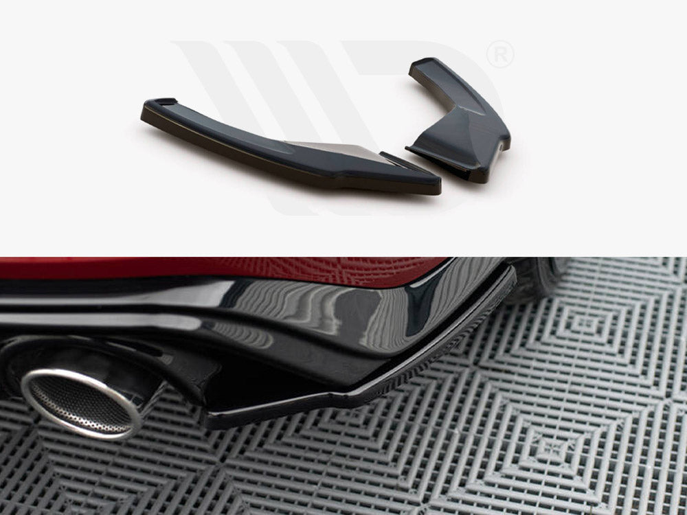 VW Golf GTI Mk8 GTE Mk8 Rear Side Splitters V.1 Maxton Design ABS