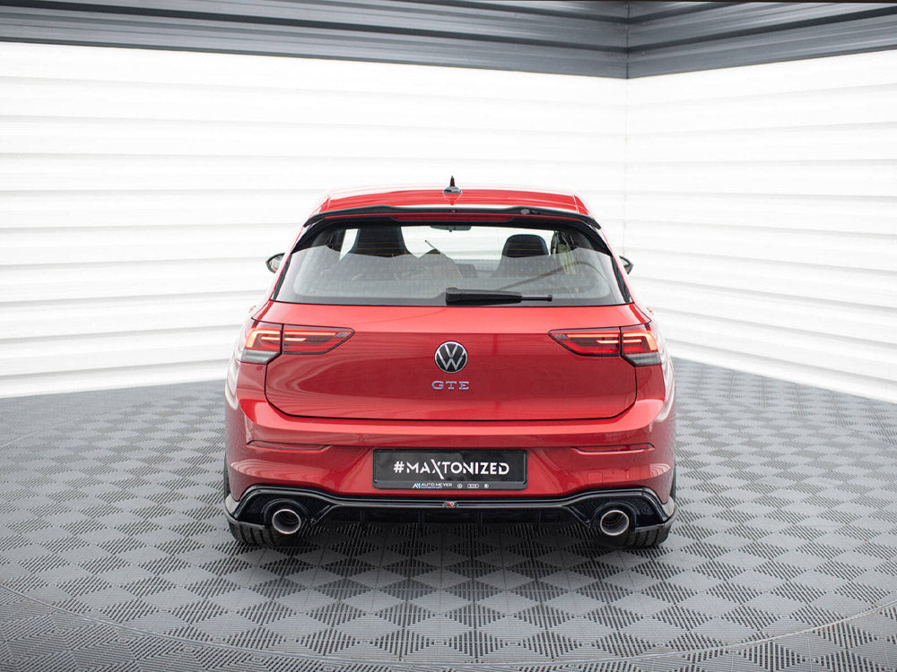 VW Golf GTI Mk8 GTE Mk8 Rear Side Splitters V.1 Maxton Design ABS