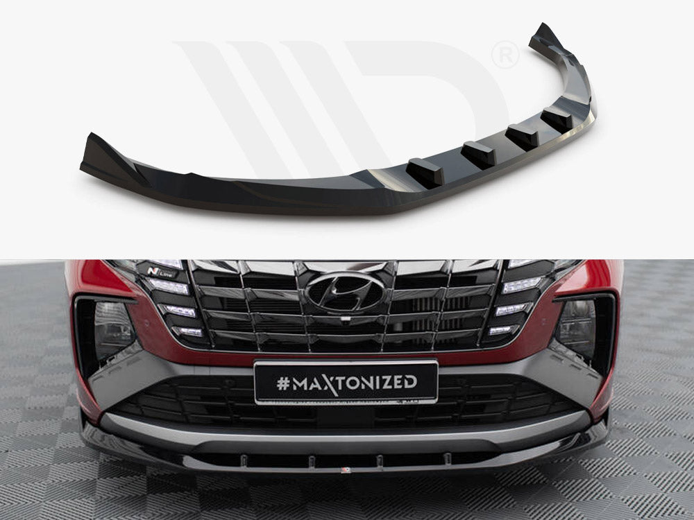 Hyundai Tucson N-Line Mk4 (2020+) Front Splitter V.1 - Maxton Design