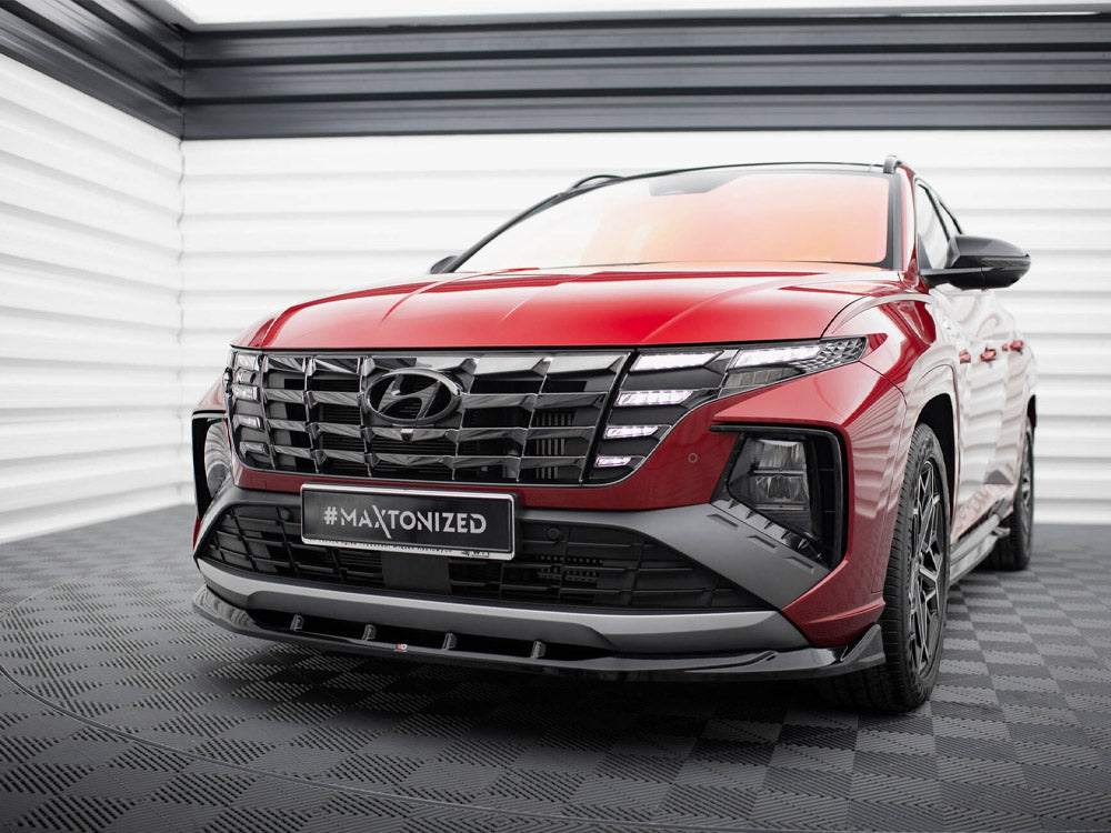 Hyundai Tucson N-Line Mk4 (2020+) Front Splitter V.1 - Maxton Design