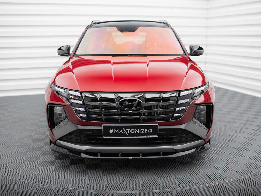 Hyundai Tucson N-Line Mk4 (2020+) Front Splitter V.1 - Maxton Design