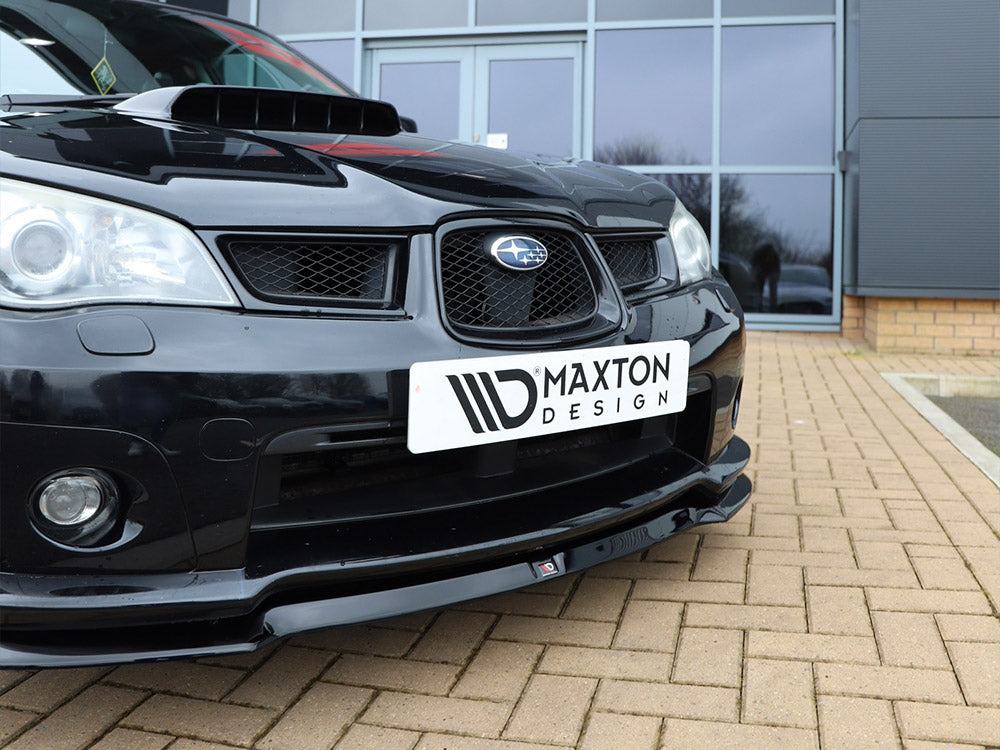 Subaru Impreza II WRX (2003-2006) Maxton Design V.1 ABS Front Splitter