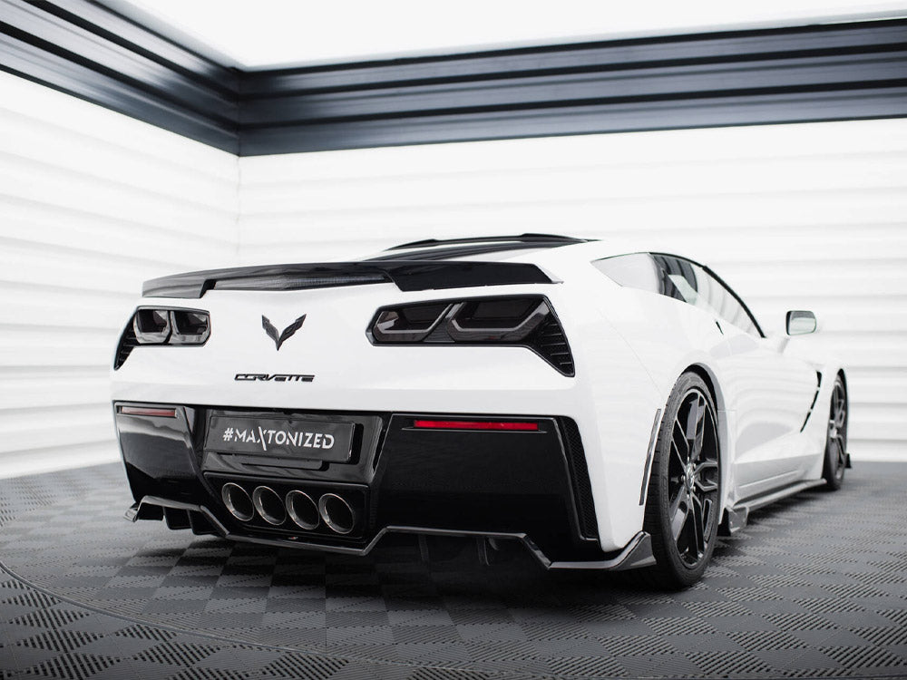 Corvette C7 (2013-2019) rear splitter kit - Maxton Design MD-C7-RS-VC