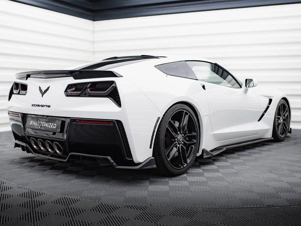 Corvette C7 (2013-2019) rear splitter kit - Maxton Design MD-C7-RS-VC