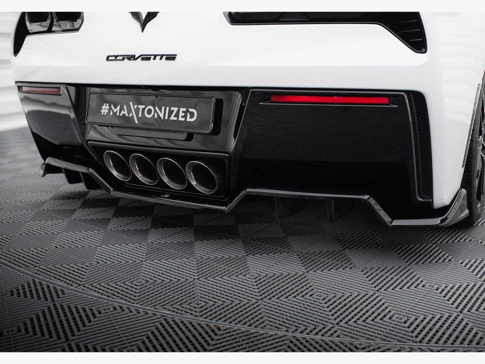 Corvette C7 (2013-2019) rear splitter kit - Maxton Design MD-C7-RS-VC
