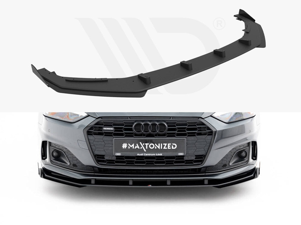 Audi A5 F5 Facelift front splitter Maxton Street PRO + flaps