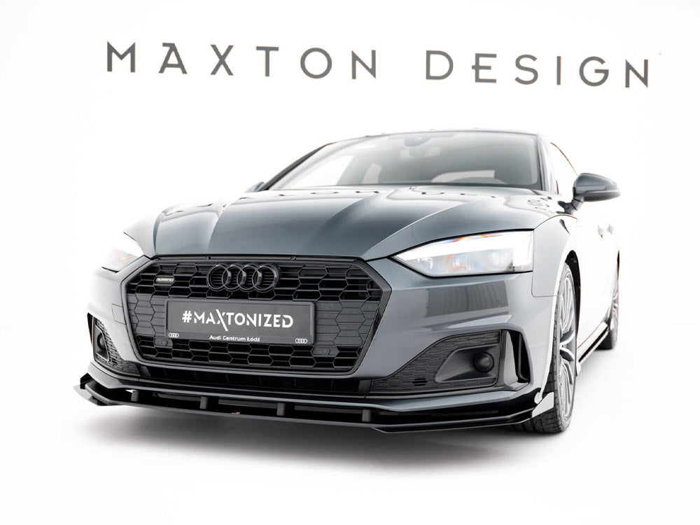 Audi A5 F5 Facelift front splitter Maxton Street PRO + flaps