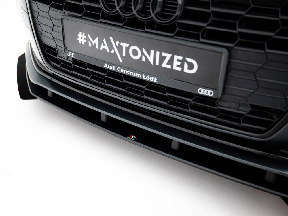 Audi A5 F5 Facelift front splitter Maxton Street PRO + flaps