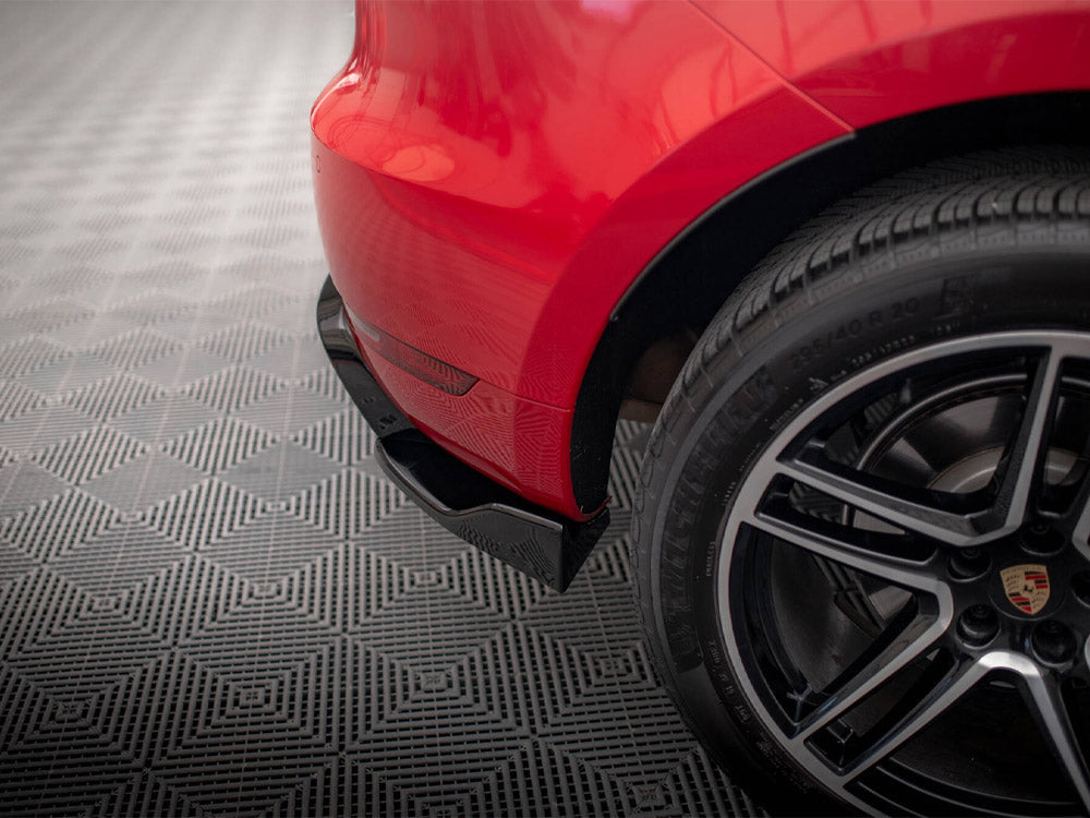 Porsche Macan GTS Mk1 Facelift (2018-2021) Rear Side Splitters V.2 PO-MA-1F-RS1GOO_OO+RS1RG