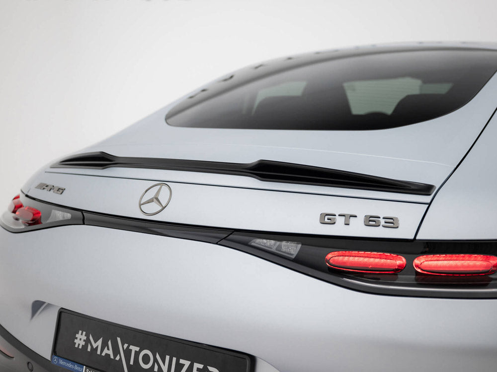 Mercedes-AMG GT C192 spoiler cap - Maxton Design 3D, gloss black
