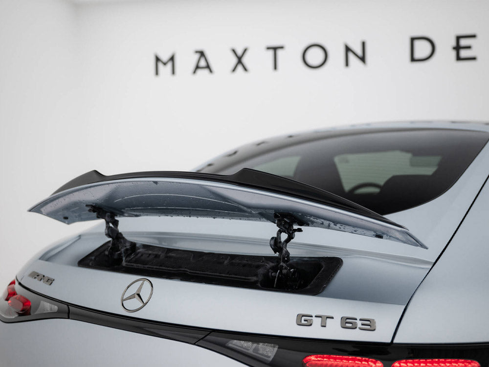 Mercedes-AMG GT C192 spoiler cap - Maxton Design 3D, gloss black